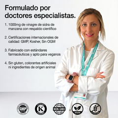 Gummies de vinagre de manzana