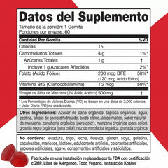 Gummies de vinagre de manzana