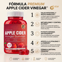 Gummies de vinagre de manzana
