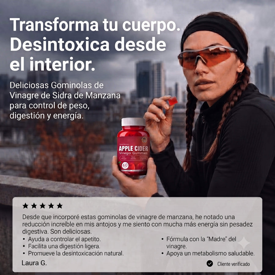 Gummies de vinagre de manzana